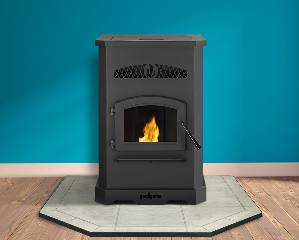 PelPro 2,200 sq. ft. Direct Vent Pellet Stove & Reviews Wayfair